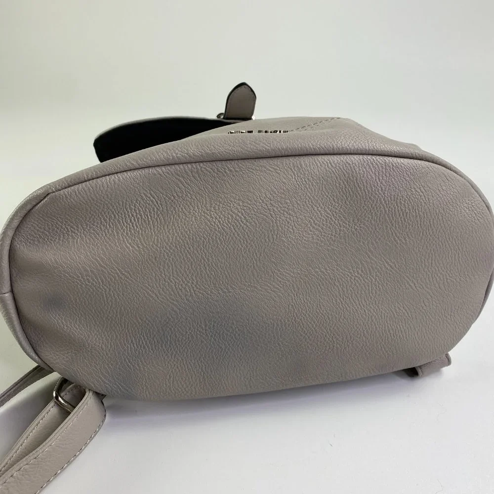 Nine West Gray Rivet Backpack - Picture 3 of 5